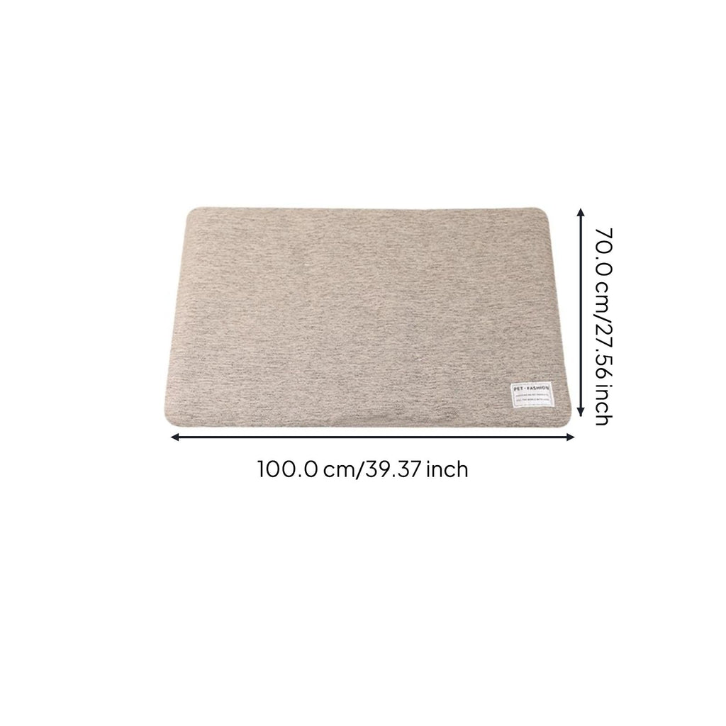 Dog Bed Mat, Winter Warm Kennel Pad, Soft cleanable Pet Sofa, Suitable for Small, average, and Large Dogs and felines
