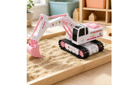 Wireless Control Digger Printed Graphics RC Digger Toy Glossy