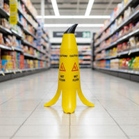 Wet Floor Sign Foldable Caution Wet Floor Sign Indoor and Outdoor Use for Office