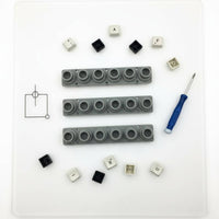 Silicone Key Contact Pad High Sensitivity Instrument Accessory