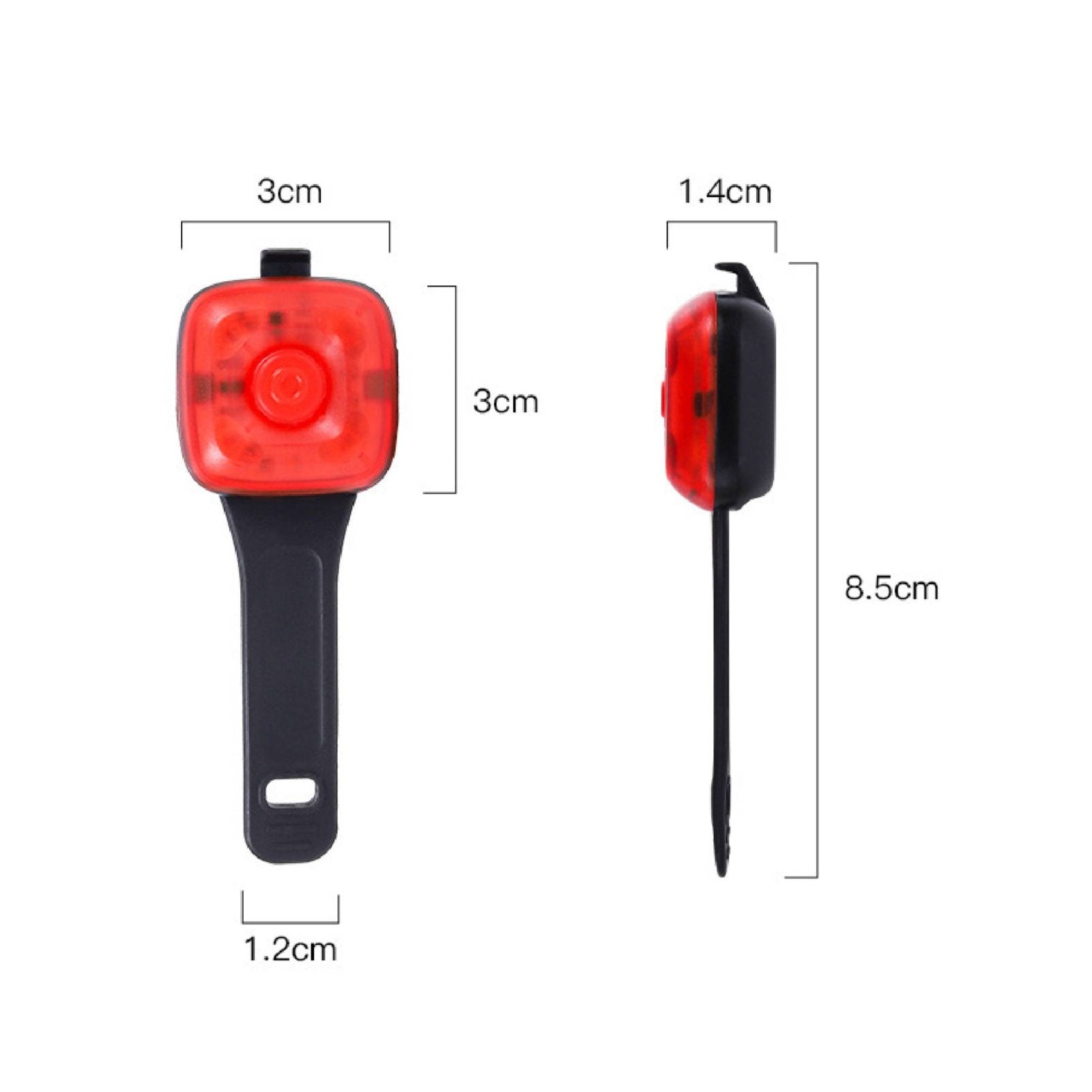 Rechargeable Dog Walking Light Lightweight Glowing Pet Attachment for Camping