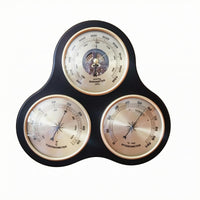 Pressure Meter Thermometer Hygrometer 3-Function Pressure Meter Hygrometer Thermometer Wall Plaque