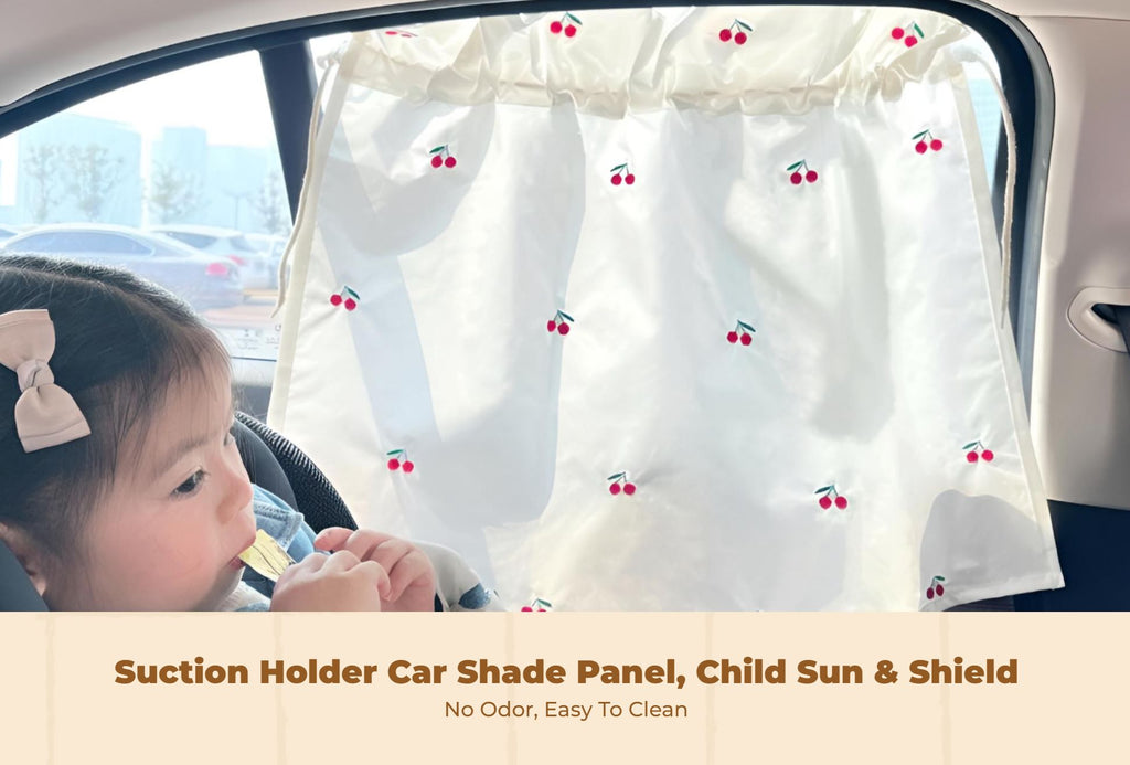Car Window Shade, Privacy Protection, Sunlight Protection, Infant Sun Shield, Suction holder Screen, Kids Car Window Shield, Easy Installation, Cute Panda Pattern