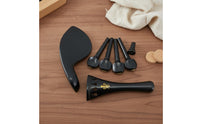 Violin Accessory Set Rounded Heads 4/4 Violin Replacement Parts Easy to Install