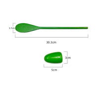 Egg and Spoon Race Game Sturdy Wood Construction Wooden Egg and Spoon Set
