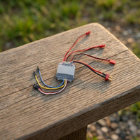 3-Channel ESC Easy Install RC Speed Controller with Switch Forward and Brake