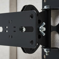Metal Build Speaker Wall Mount Adjustable Speaker Wall Bracket Easy Installation Audio Hardware Heavy Duty for KTV Users, Home Theater, Listening Room