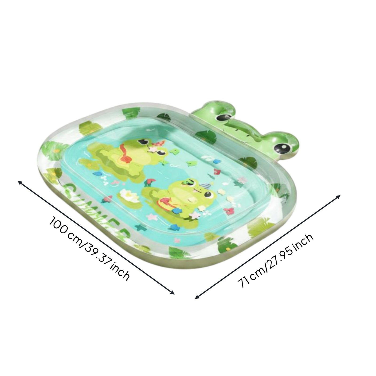 Baby Water Play Mat Easy to Use Infant Gear Ocean-Themed for Summer, Infants