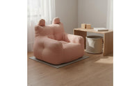 Cute Cartoon Sofa Lightweight Soft Floor Chair Pre-Assembled for Playroom