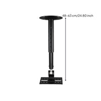Telescopic Speaker Mount Easy to Install Home Audio Hardware for Sound Room