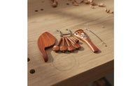 Violin Chinrest Tailpiece Pegs Set Flower Inlay for Violinists