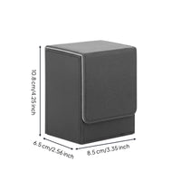 Graded Card Storage Box Soft Interior Lining Large Capacity Card Holder