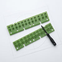 Conductive Rubber Strip Replacement Keyboard Connect Green Rubber