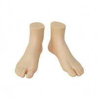 PVC Foot Display Model Reusable Toe-Separated Foot Model Fine Workmanship