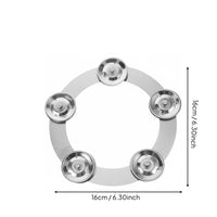 Hi-Hat Jingle Loop Steel Chimes Cymbal Jingle Loop Metal for Jazz, Drummers