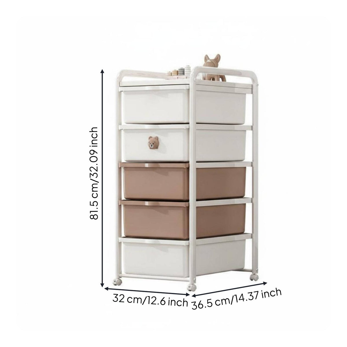 Toy Storage Cabinet Large Capacity Kids Toy Organizer Easy Organization