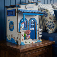 3D Assembly Kit Book Nook Decorative Book Nook Bookend Set LED Light