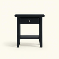 1:12 Scale Dollhouse Nightstand Modern Design Bedside Table Functional Drawer Miniature Bedside Table for Adults