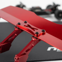 1/16 Scale RC Metal Rear Wing Assembly Anodized coating Tail Wing CNC Machined Hobby Accessory