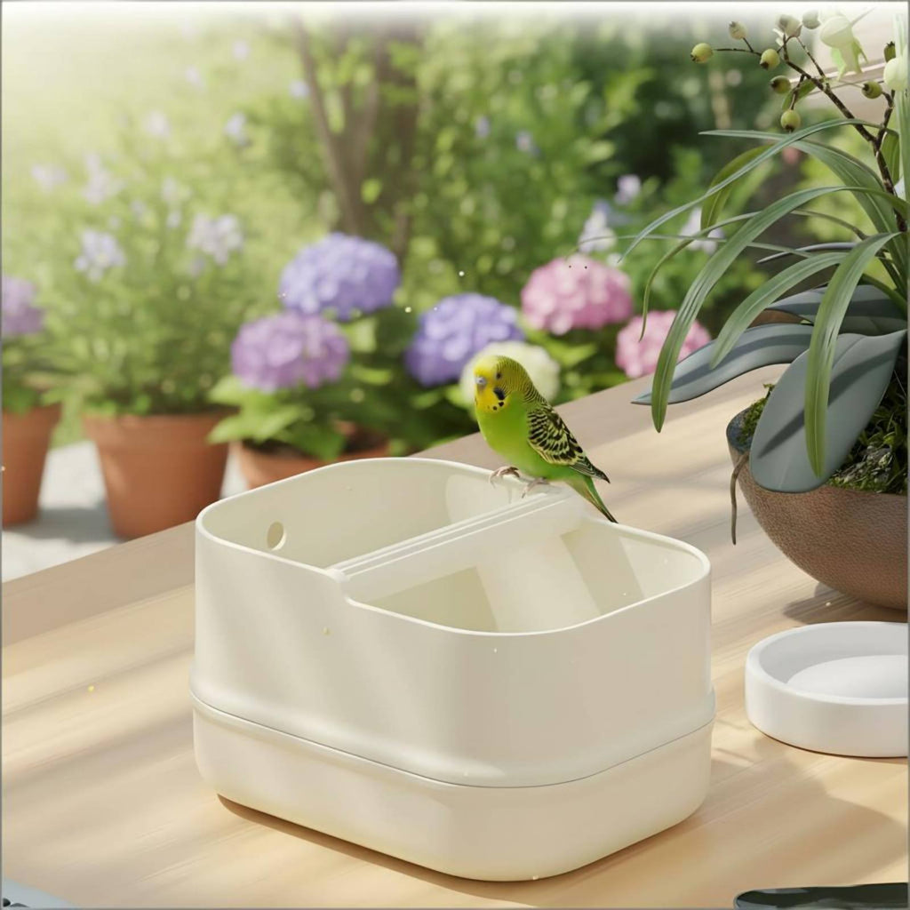 Parrot Interactive Training Stand Long-Lasting Desktop Bird Potty Instructor