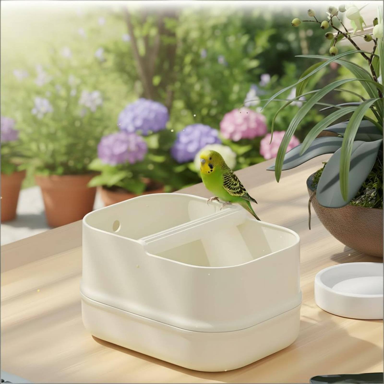 Parrot Interactive Training Stand Long-Lasting Desktop Bird Potty Instructor
