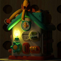 Educational Busy House Multi-Functional Toddler Activity House for Toddlers