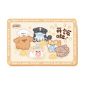 Pet Feeding Mat, Waterproof Cat Placemat, Non-Slip Dog Table Mat, Easy to Clean, Cartoon Print