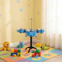 Children's Jazz Drum Toy Easy to Assemble Percussion Instrument
