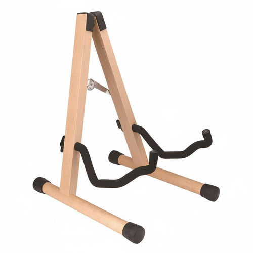 Wooden V-Shaped Guitar Stand Stable V-Shaped Guitar Stand Stainless Steel Parts