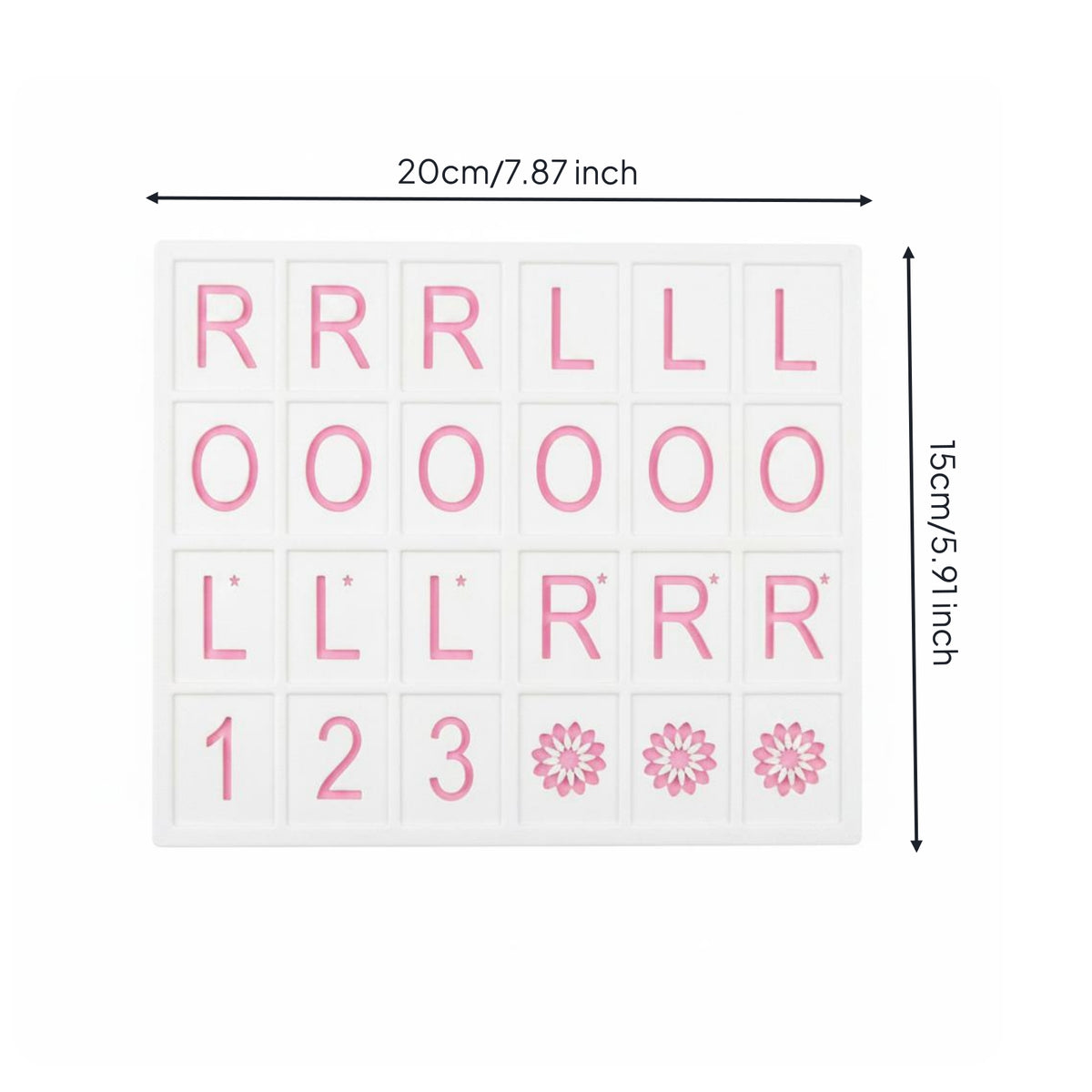 Western Mahjong Practice Board Three-Dimensional Printed Mat Printed Mahjong Lightweight Table Game Aid for Beginners, Indoor