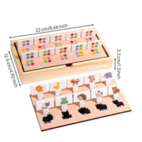 Shape Matching Board Interactive Play Creature Reasoning Game Screen Offline