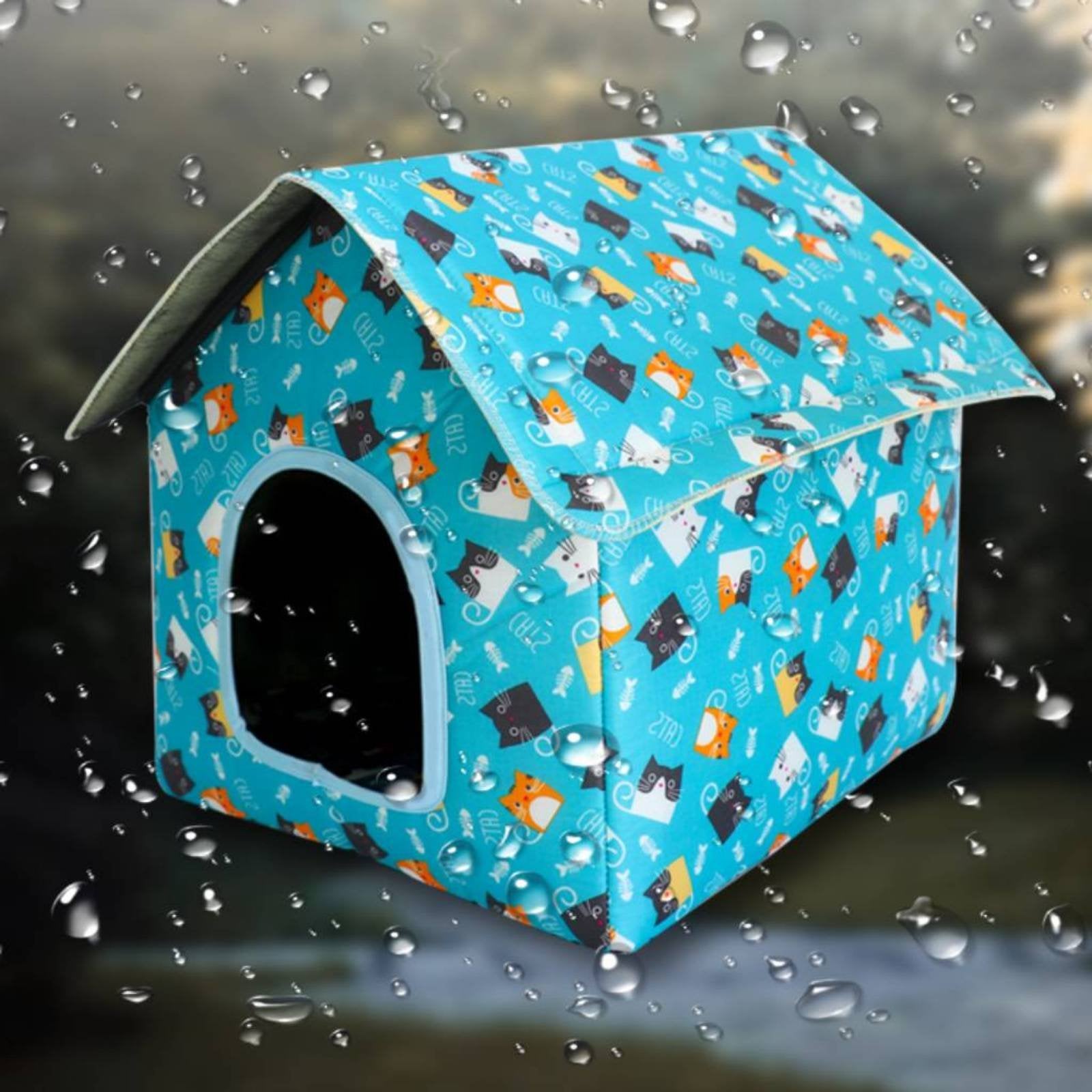 Folding Feline House Portable Washable Feline House Warm for Travel