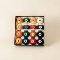 16 Pieces 16-Ball Billiard Set Long-Lasting Regulation Pool Balls Accurate