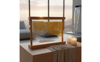 52 Tone Double Row Bar Chimes Sound Healing Wooden Frame Chime Instrument