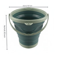 7 Pieces Collapsible Beach Pail Set Creative Molds for Sandbox