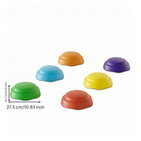 6 Pieces Domed Balance Stepping Stone Low-Height Dome Stepping Stone
