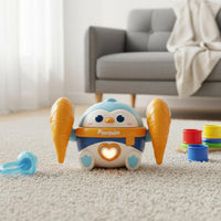 Musical Light up Penguin Lights and Music for Abdominal Time, Playtime