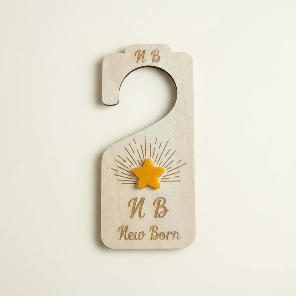 7 Pieces Wooden Baby Closet Divider Cute Nursery Design for Parents