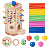 Wooden Balance-Stick Game Interactive Educational Balance Game Tabletop