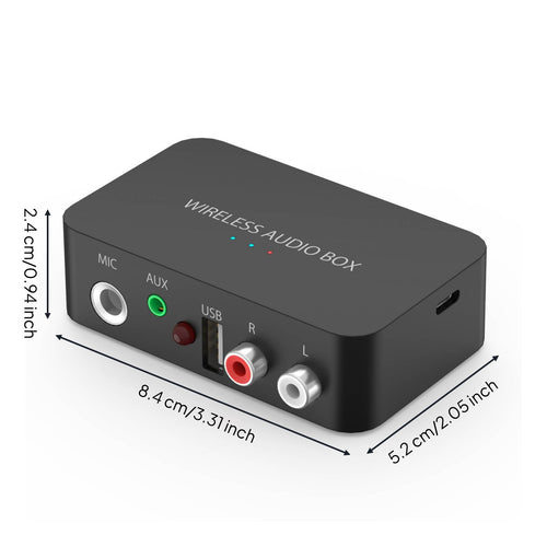 Wireless Audio Receiver Low Latency Bluetooth Audio Receiver for Karaoke