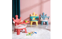 Crown Backrest Squeaky Chair Squeaks When Seated Baby Activity Chair with Sound