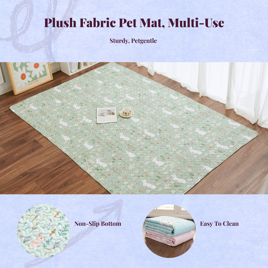 Pet cooling mat, non-slip cotton
