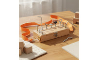 Kids Tool Box Toy Early Educational Wooden Screw Driver Board Hands-On Ability
