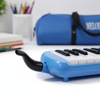 Melodica Includes Carrying Bag Key Flute Drain Valve for Students, Beginners