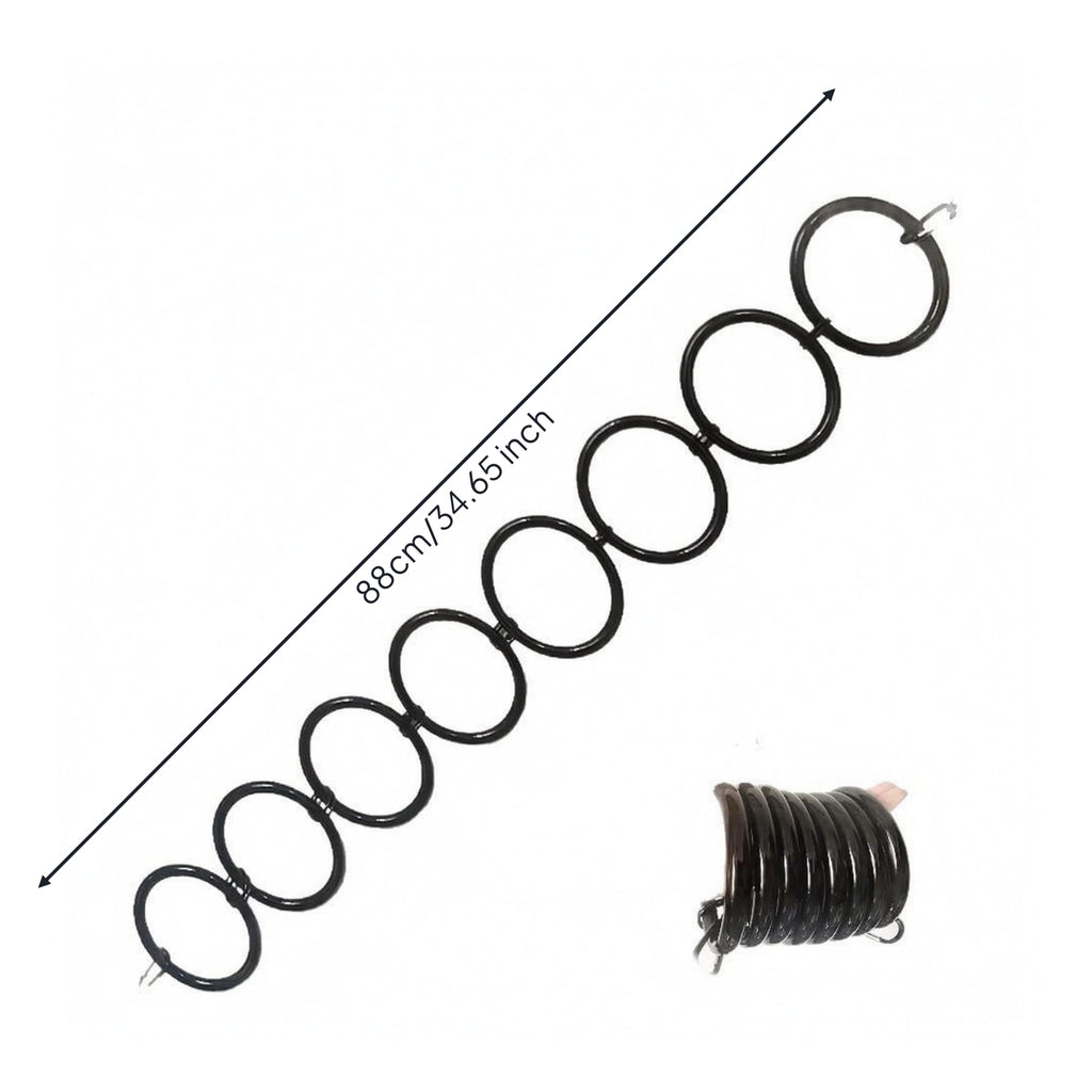 Reptile Climbing Toy Circular Hoops Hoop Ladder Black for Enclosure, Reptiles