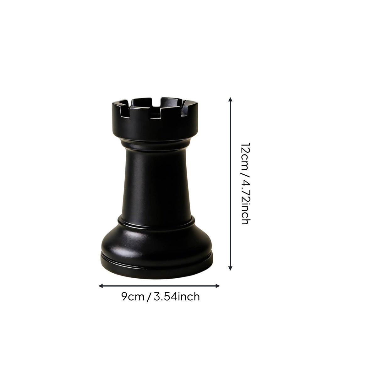 Chess Rook Pen Holder Creative Design Castle Chess Piece Writing Instrument Cup