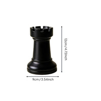 Chess Rook Pen Holder Creative Design Castle Chess Piece Writing Instrument Cup