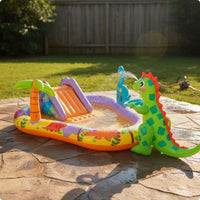 Dinosaur Water Play Area Repair Kit Included Kids Water Park