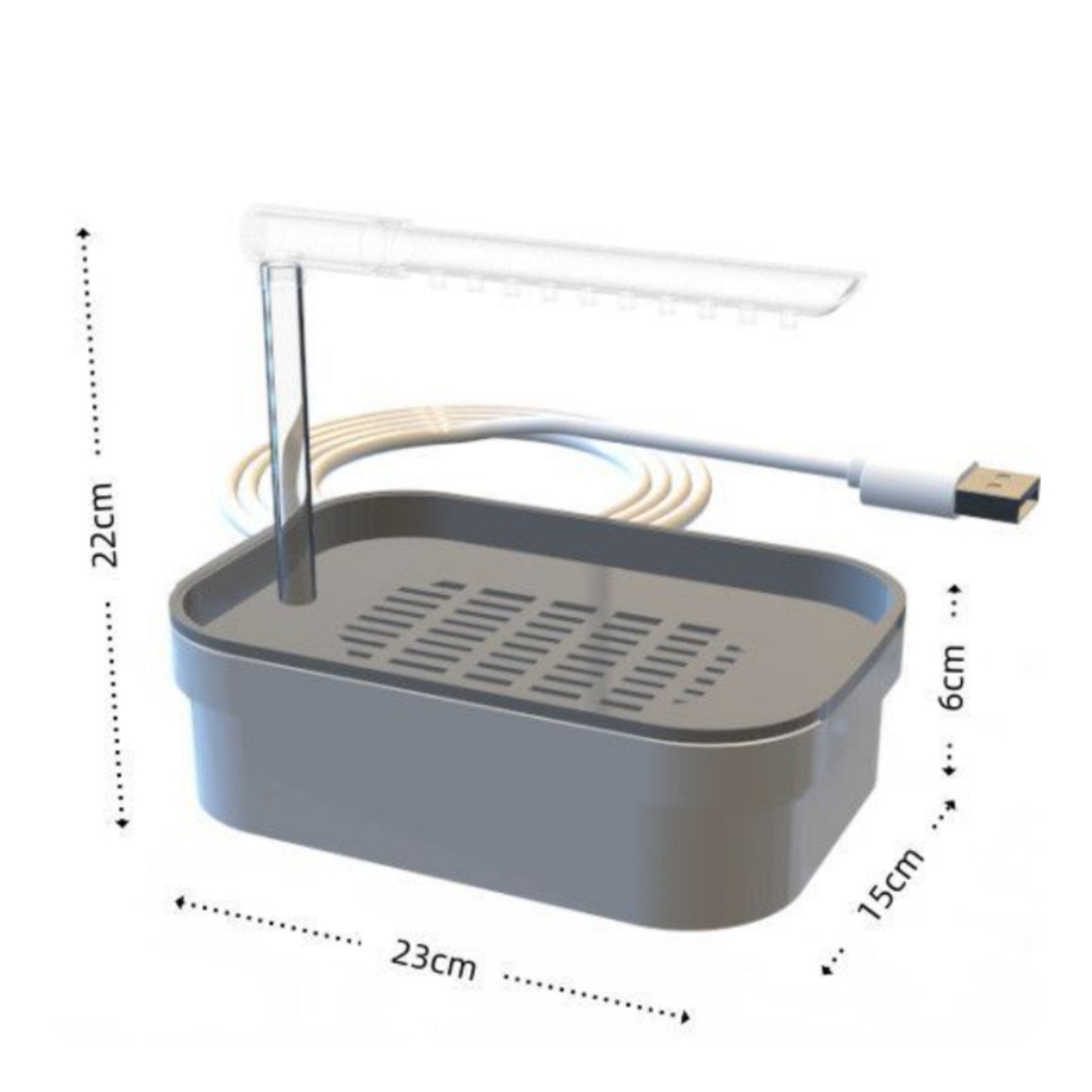 Automatic Bird Shower Tub Circulating Water Parrot Bathtub Quiet Pump