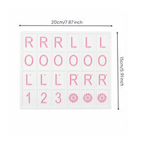 Western Mahjong Practice Board Three-Dimensional Printed Mat Printed Mahjong Lightweight Table Game Aid for Beginners, Indoor